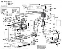 Bosch 0 601 285 002  Universal Orbital Sander 115 V / Eu Spare Parts